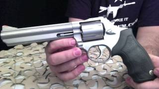 Taurus Model 66 6quot 7 Shot 357 38 Special Stainless Revolver  Texas Gun Blog [upl. by Lliw628]