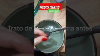 DIENTES FALSOS Provisorios Moldeables Postizos solo en Argentina [upl. by Groveman476]