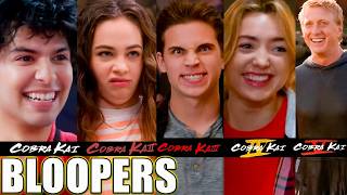 All Cobra Kai Season1234 amp 5 Bloopers [upl. by Moina]