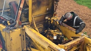 HOW TO REMOVE AN ENGINE JCB 3C [upl. by Zingg]