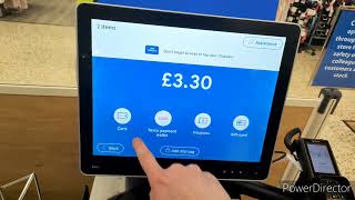 Diebold Nixdorf Self Checkout Machine  Tesco Extra  Ivybridge  Greater London [upl. by Yelmene]