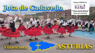 Grupo folklórico Villaviciosa Aires de ASTURIAS Jota de Cadavedo año 2023 [upl. by Salb511]