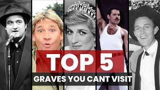 5 CELEBRITY graves the public CANT visit [upl. by Atirehgram]