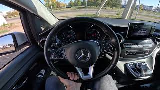 2019 MercedesBenz VClass W447 POV TEST DRIVE [upl. by Ziana]