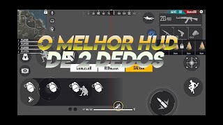 O MELHOR HUD 2 DEDOS DO FREE FIRE [upl. by Elvis]