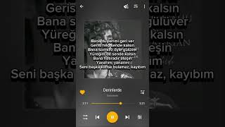 Derinlerde🖤 keşfet itzy reggae shgs lyrics midzy love [upl. by Packer597]