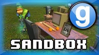 Garrys Mod Sandbox Funny Moments 2  Cock Meat Sandwich Rocket Fun and More [upl. by Reivilo]