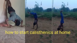 how to start calisthenics at home😱🔥🔥✅ shorts warkout ytshorts vilarshorts [upl. by Ziwot]