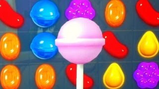 Candy Crush CRAZY LOLLIPOP SLOWMO [upl. by Wallie]