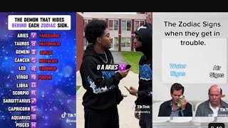 Zodiac signs TikTok that are 100 relatable ♈♋♍♎ Zodiac tiktoks ♏ [upl. by Airdnekal]