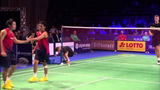 Bitburger Badminton Open 2015  SF M5MD  ConPie vs KamSon [upl. by Yacano]