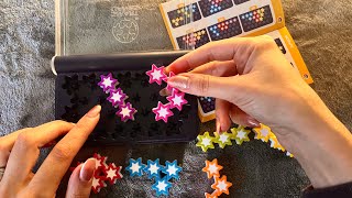 😴 ASMR  IQ Star Puzzle 2  Clicky Whispering [upl. by Callean]