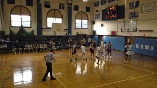 Port Chester Rams JV basketball team vs Albertus Magnus High School [upl. by Noitna553]