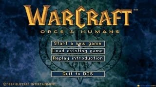 Warcraft gameplay PC Game 1994 [upl. by Guenzi305]