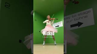 popular wicked glinda lindseystirling video shorts [upl. by Otanutrof]