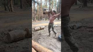 This Soldier Lifts a 160POUND Dumbell🤯 [upl. by Vaughan62]