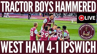 West Ham 4  1 Ipswich  A Performance Weve Been Waiting For  The Season Starts Now [upl. by Joane]