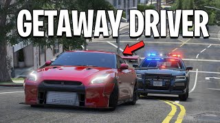 I Became A Getaway Driver In A Supercar on GTA 5 RP [upl. by Laerol]