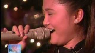 Charice Pempengco on The Ellen DeGeneres Show FULL [upl. by Little]