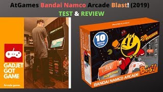 AtGames Bandai Namco Arcade Blast 2019 PlugIn amp Review [upl. by Kynan]