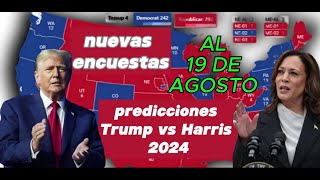 ELECCIONES USA 2024 ENCUESTAS PARA EL MAPA ELECTORAL 2024 [upl. by Canale]