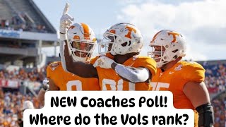 The Coaches Poll is Out Vols Ranked [upl. by Sclater]