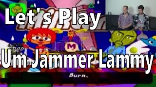 Lets Play Um Jammer Lammy Playstation 1 Collection Dissection [upl. by Poppy]