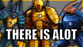 Every Single Race Within The Tau Empire EXPLAINED  Warhammer 40k Lore [upl. by Lled851]