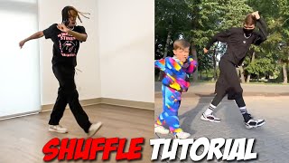 Tuzelity Shuffle Tutorial  Shuffling Dance Tutorial [upl. by Keely]