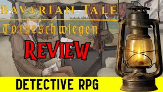 A Bavarian Tale  Totgeschwiegen Review  Terrible Secrets of Wolpertshofen Detective RPG [upl. by Jeuz473]