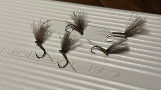 River dry fly The oiled olive [upl. by Arraet]