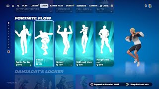 Fortnite Flow Item Shop Emotes [upl. by Malena201]