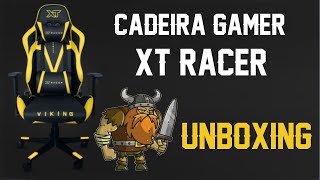 Cadeira Gamer XT Racer Viking Series  UnboxingMontagemFunções [upl. by Orelie]