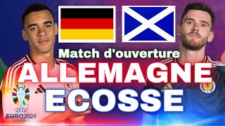 🔴🇩🇪🏴󠁧󠁢󠁳󠁣󠁴󠁿ALLEMAGNE  ECOSSE  🏆OUVERTURE EURO 2024   germany scotland LIVE TALK [upl. by Adieno]