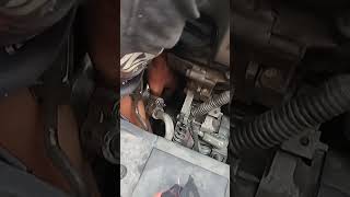 Difficulty in installing the serpentine belt [upl. by Knorring909]