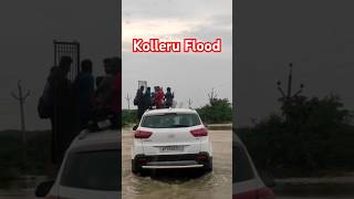 Kolleru flood 🌧️🌊 flood kolleru apfloods eluru youtubeshorts trending kaikaluru [upl. by Sirhc606]