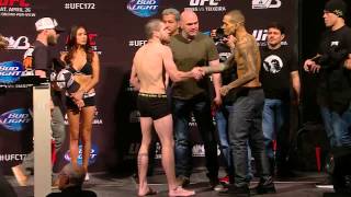 UFC 172 Official WeighIn [upl. by Ithnan]