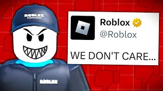 Roblox Just Made The WORST Response [upl. by Plusch]