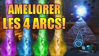 BO3 Der Eisendrache Zombies Améliorer les 4 Arcs Feu Vent Electric Poison [upl. by Ajnot112]