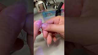 Soft gel nails o gelx diy softgelextensions gelx [upl. by Chloras]