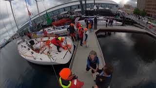 CLOCKWORK crosses the finish line Sydney to Hobart 2023 [upl. by Annaig]