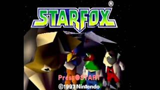 Star Fox 64 Alternate Title Screen [upl. by Naaman]