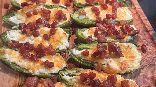 Jalapeño Poppers with crispy prosciutto [upl. by Nnylannej]