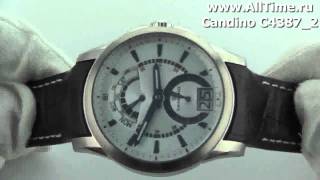 Мужские наручные швейцарские часы Candino C43872 [upl. by Hennahane]