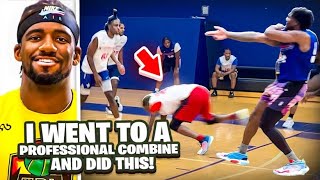 Brandon Beloti Professional Basketball Combine BSLTBL 2023 FULL VLOG amp GAMES [upl. by Valerian]