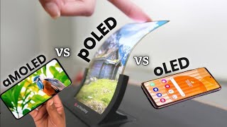 Difference Between Oled Vs Amoled Vs Poled  Oled Vs Amoled Vs Poled [upl. by Thesda]