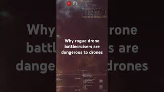 Why rogue drone battlecruisers are dangerous to drones eveonline shorts eveonlinegameplay [upl. by Ellga]