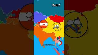 Akhand bharat in hindi part 2 hindi india indian akhandbharat countryballanimation nutshell [upl. by Hutchison]