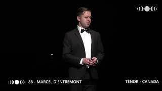 Marcel DENTREMONT Ténor  Finaliste du Concours International de Chant de Marmande [upl. by Ramled]