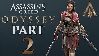 Assassins Creed Odyssey  Lets Play  Part 2  quotAnother Day Another Drachmaquot  DanQ8000 [upl. by Ahsla]